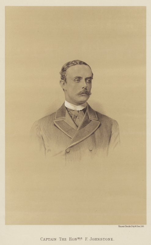 Kapitein de Eerwaarde F Johnstone (litho) door English School