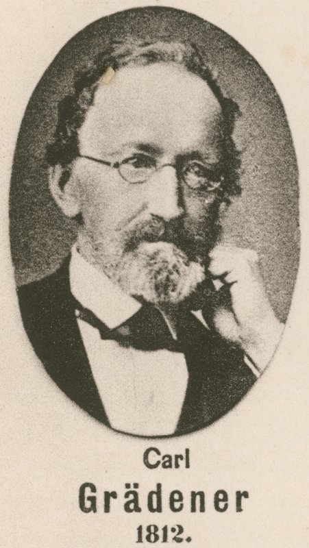 Carl Grädener door English School