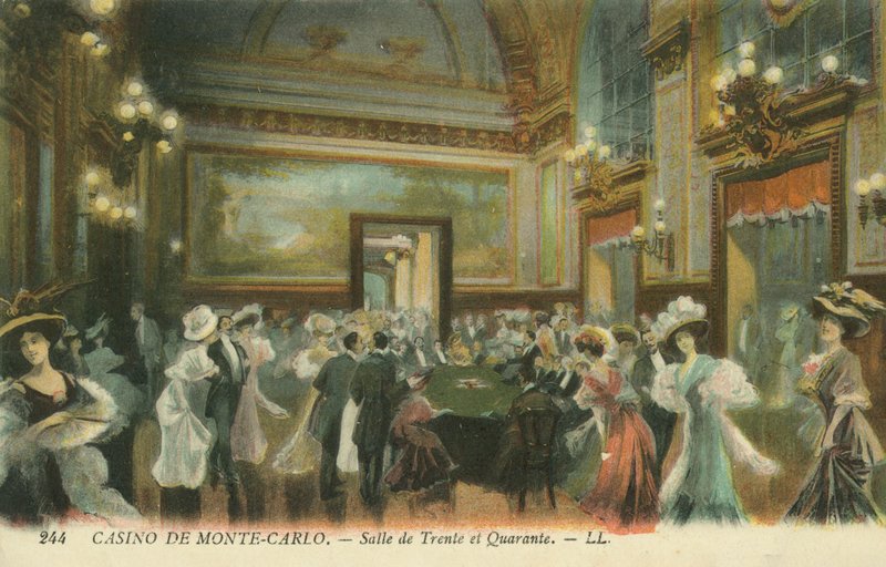 Casino in Monte Carlo, Monaco door English School