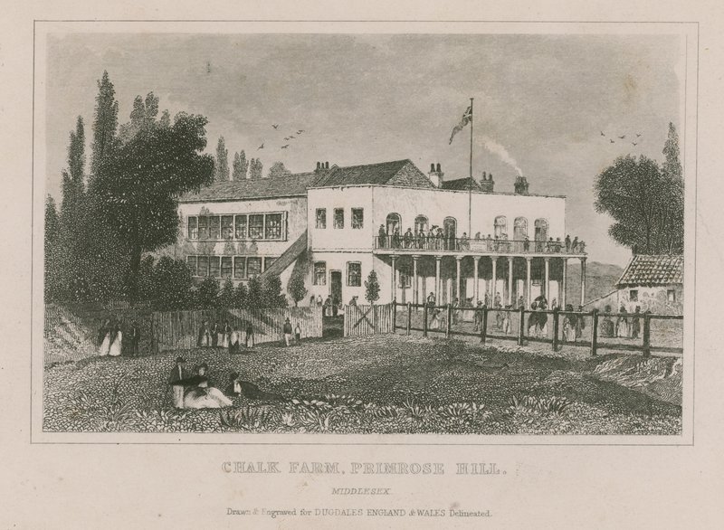 Chalk Farm, Primrose Hill, Middlesex door English School