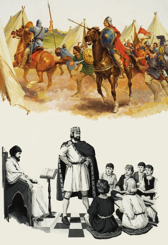 Karel de Grote door English School