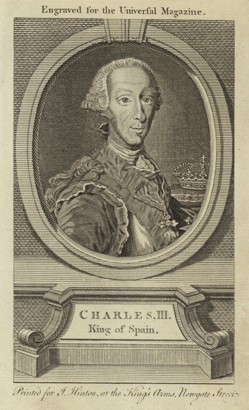 Karel III, Koning van Spanje door English School