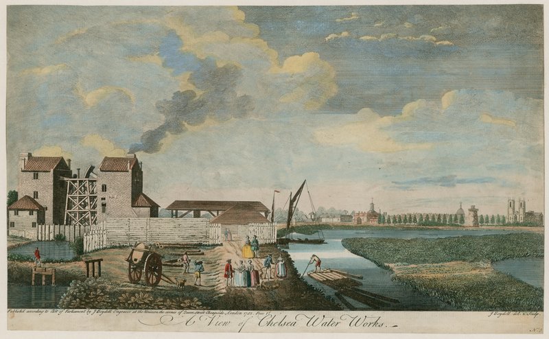 Chelsea Waterwerken door English School