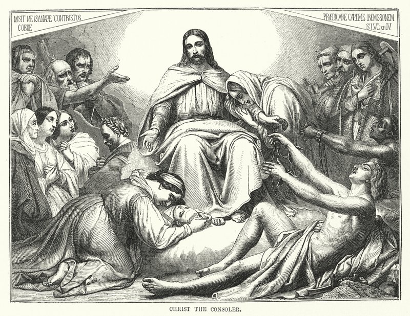 Christus de Trooster door English School
