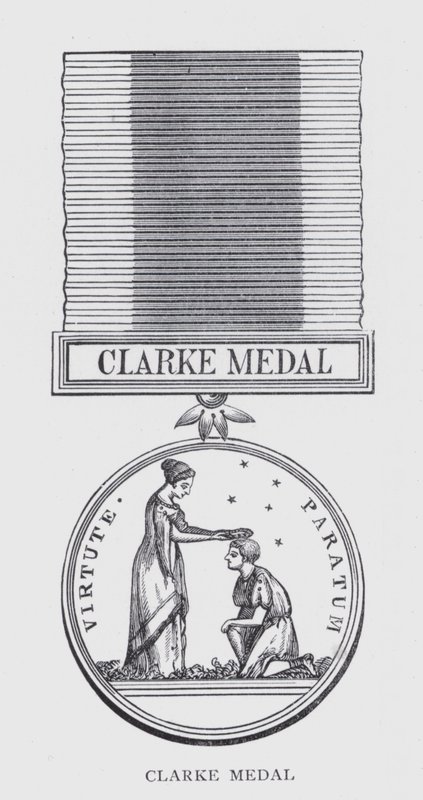 Clarke-medaille door English School