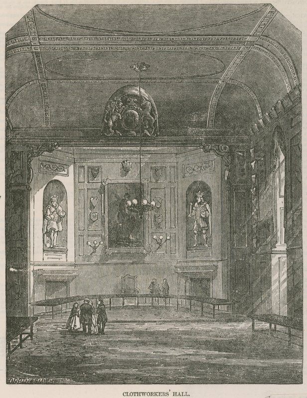 Clothworkers Hall, Londen door English School