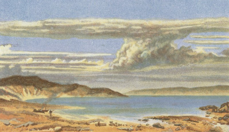 Wolken, Cumulo-Stratus door English School