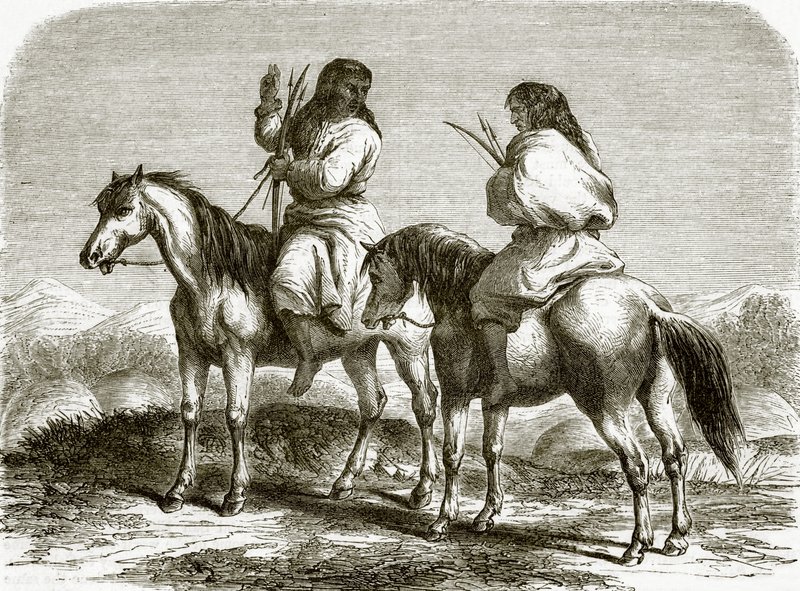 Comanche Indianen door English School