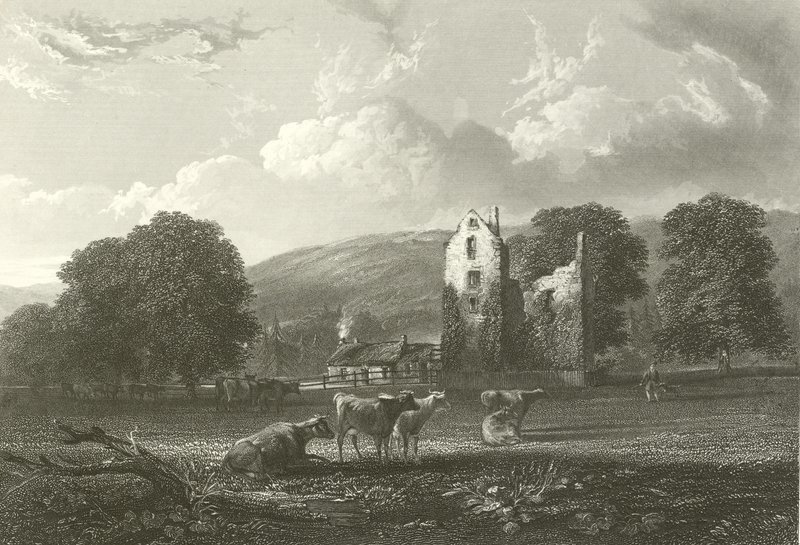 Comrie Castle door English School