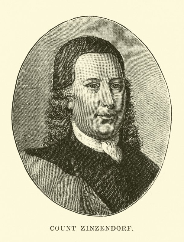 Graaf Zinzendorf door English School