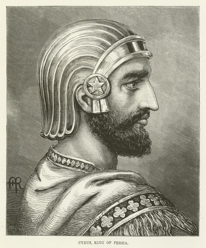 Cyrus, koning van Perzië door English School