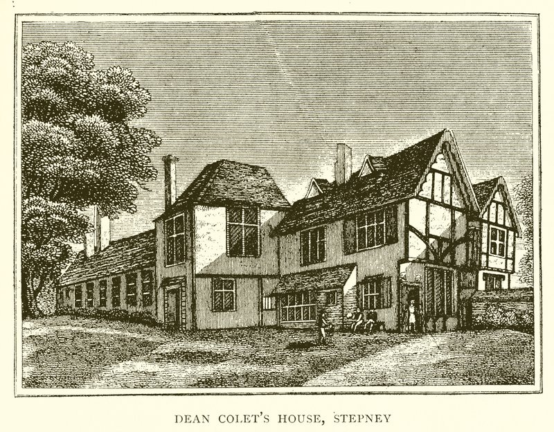 Dean Colets Huis, Stepney door English School