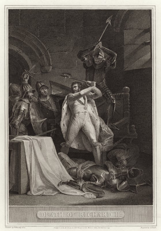 De dood van Richard II door English School