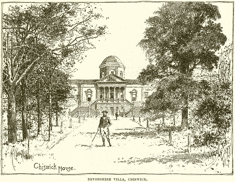 Devonshire Villa, Chiswick door English School