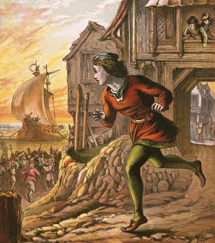 Dick Whittington door English School