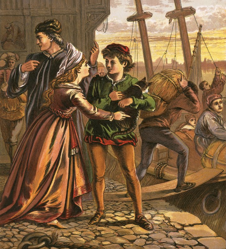 Dick Whittington door English School