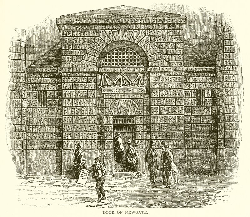 Deur van Newgate door English School