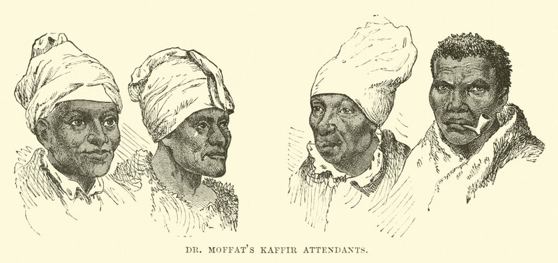Dr. Moffats Kaffer bedienden door English School