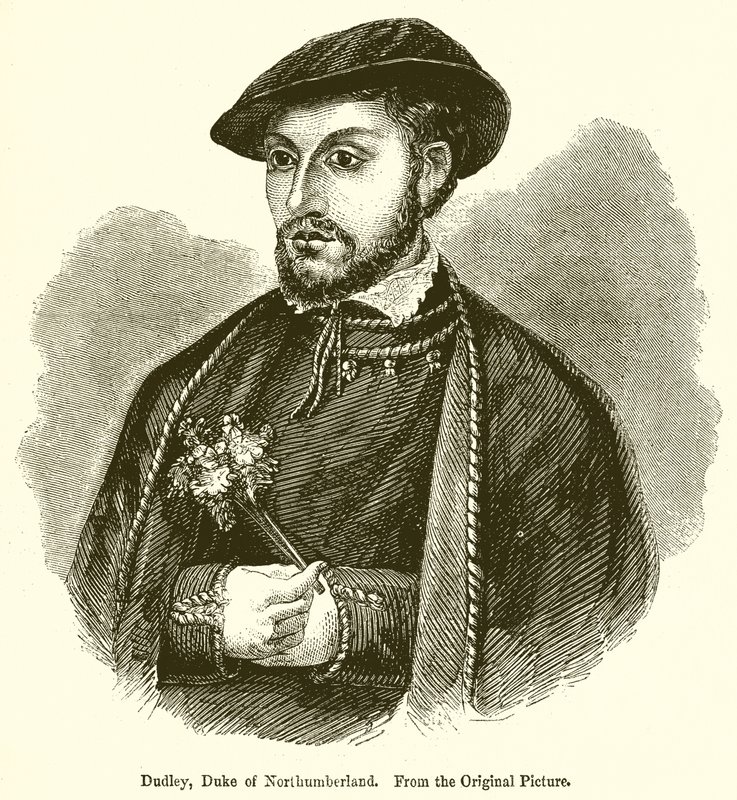 Dudley, hertog van Northumberland door English School