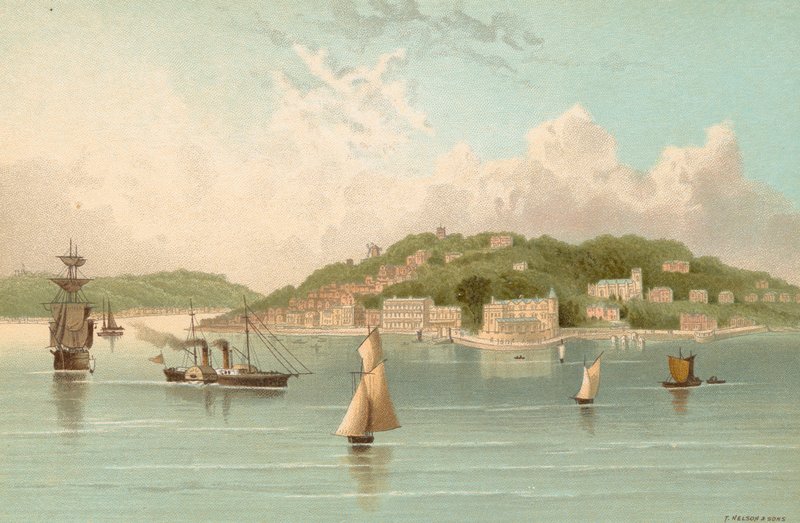 Oost en West Cowes--Isle of Wight door English School