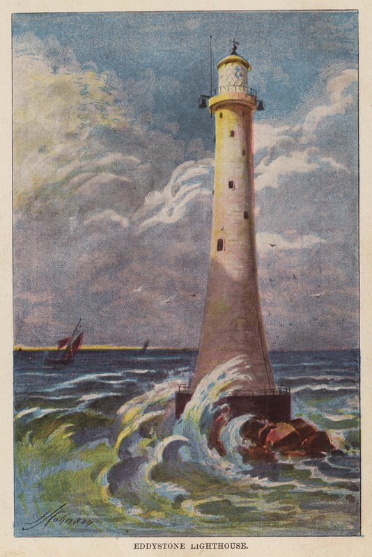 Eddystone Vuurtoren door English School