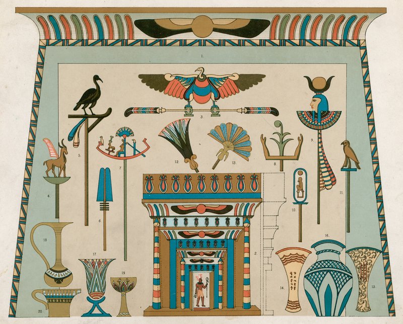 Egyptisch door English School