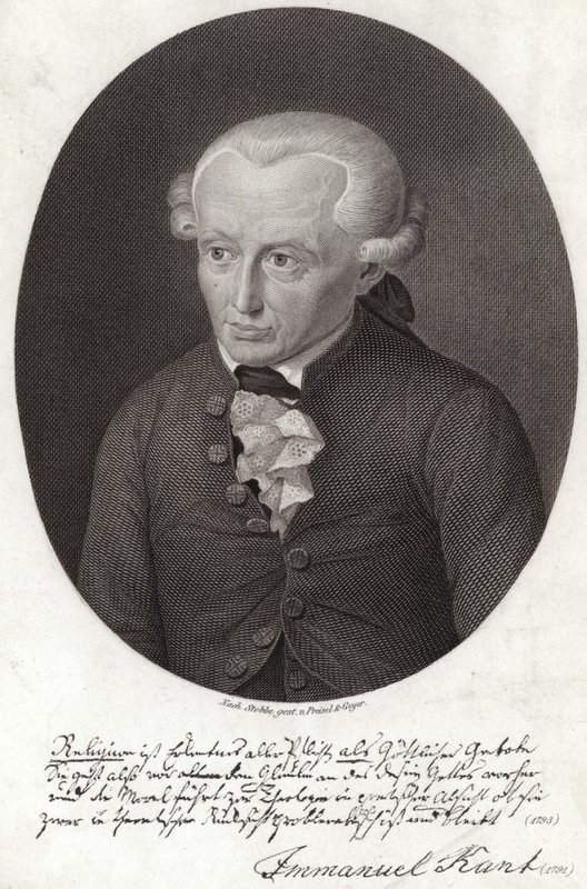 Immanuel Kant door English School