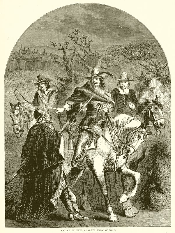 Ontsnapping van koning Karel uit Oxford door English School