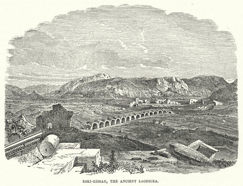 Eski-Hissar, het oude Laodicea door English School