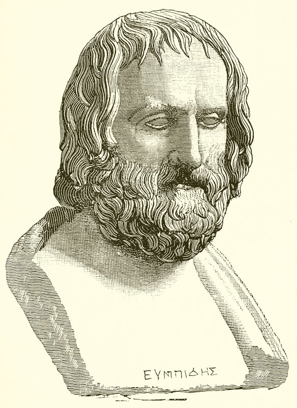 Euripides door English School