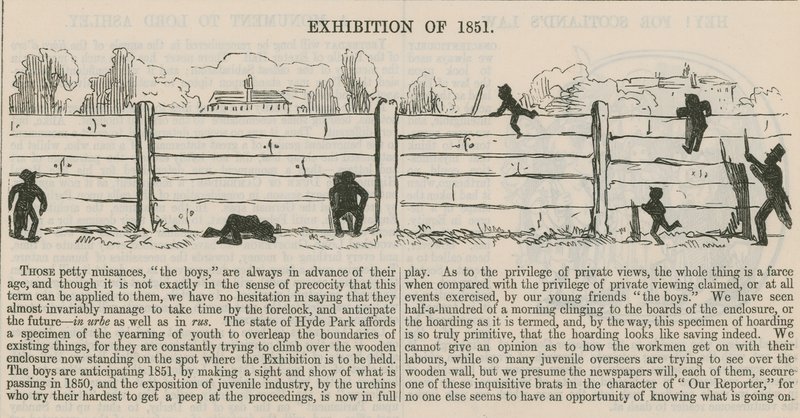 Tentoonstelling van 1851 door English School