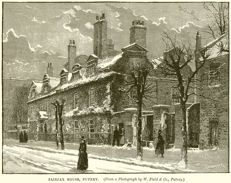Fairfax House, Putney door English School