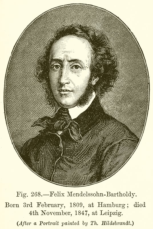 Felix Mendelssohn-Bartholdy door English School