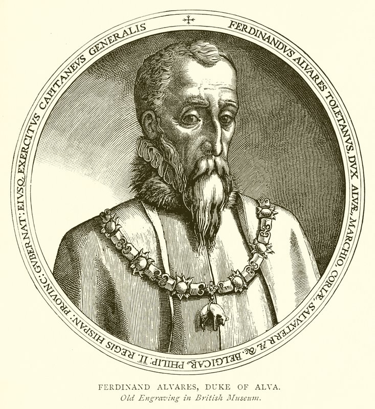 Ferdinand Alvares, Hertog van Alva door English School