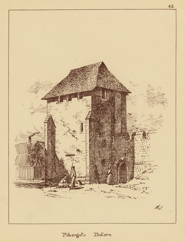 Fishergate Postern door English School