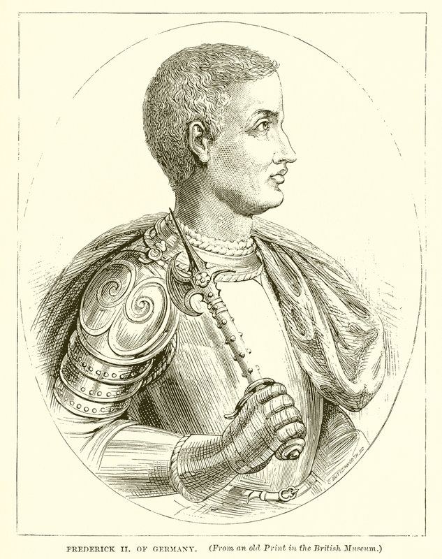 Frederik II van Duitsland door English School