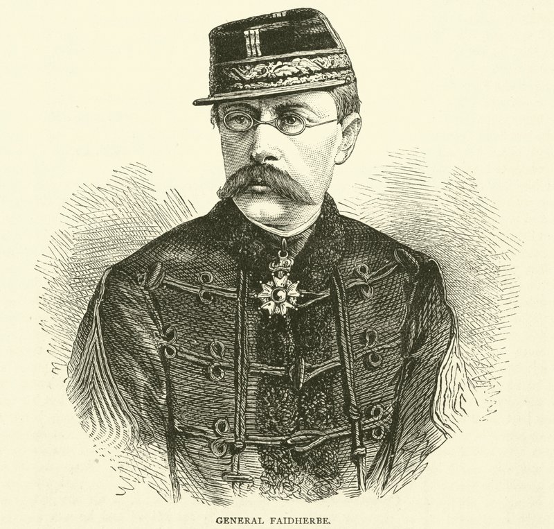 Generaal Faidherbe, januari 1871 door English School
