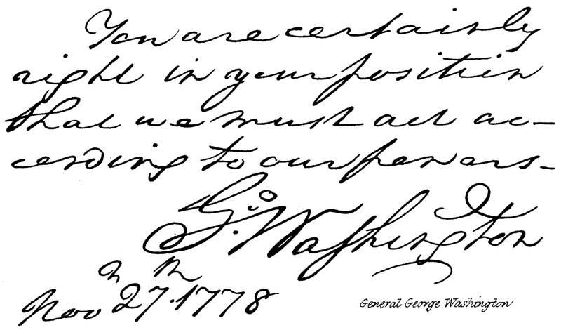 Generaal George Washington door English School