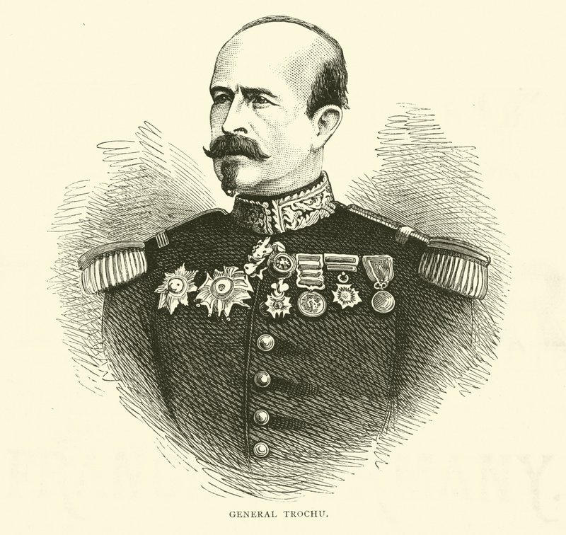 Generaal Trochu, september 1870 door English School