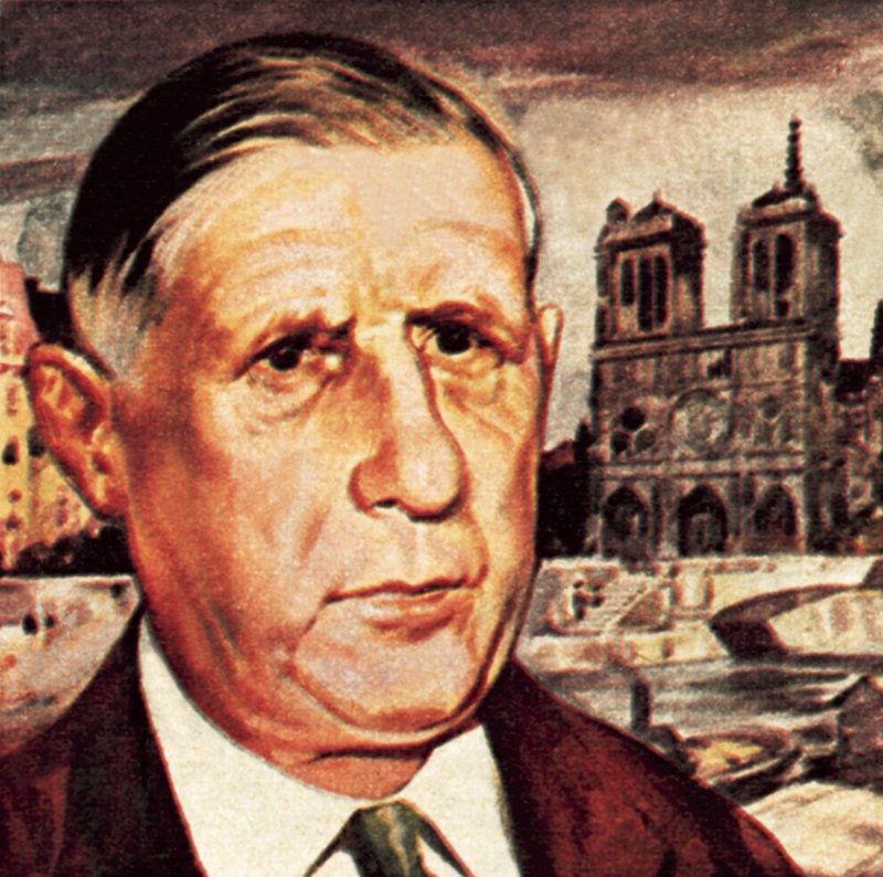 Generaal de Gaulle door English School