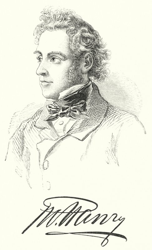 George Harvey (gravure) door English School