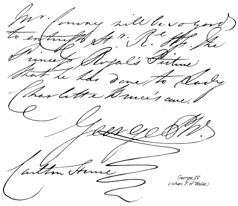 George IV (toen Prins van Wales) door English School