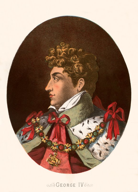 George IV door English School