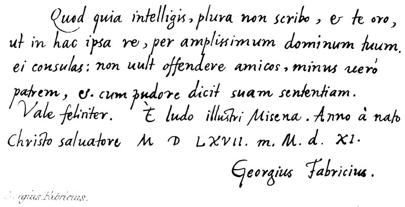 Georguis Fabricius door English School