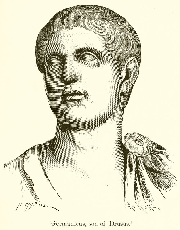 Germanicus, Zoon van Drusus door English School