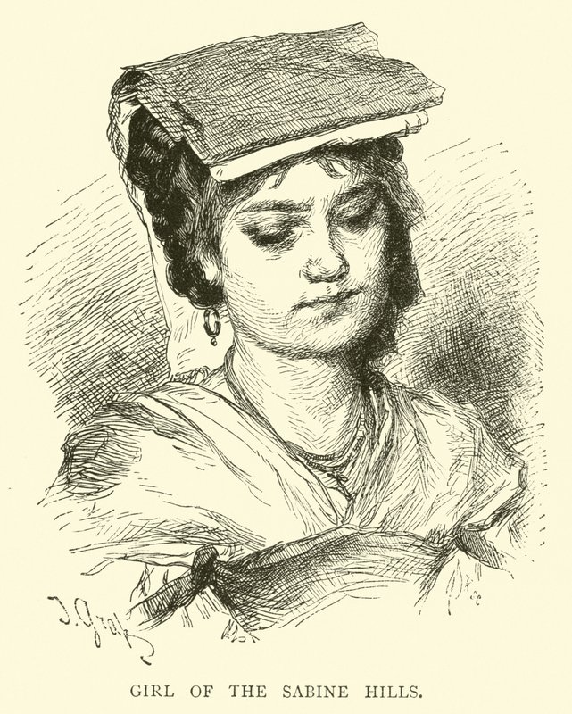 Meisje uit de Sabijnse Heuvels door English School