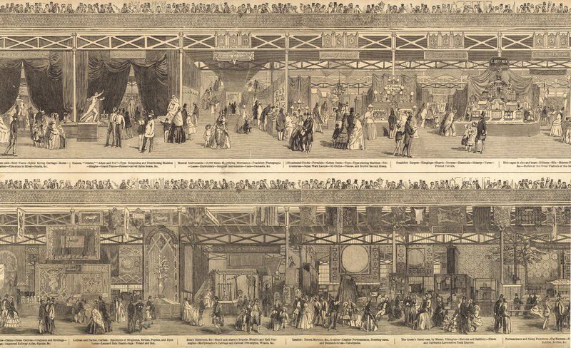 Grote Tentoonstelling 1851 door English School