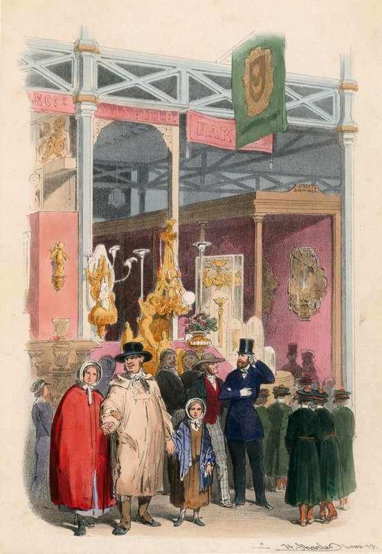 Grote Tentoonstelling 1851 door English School
