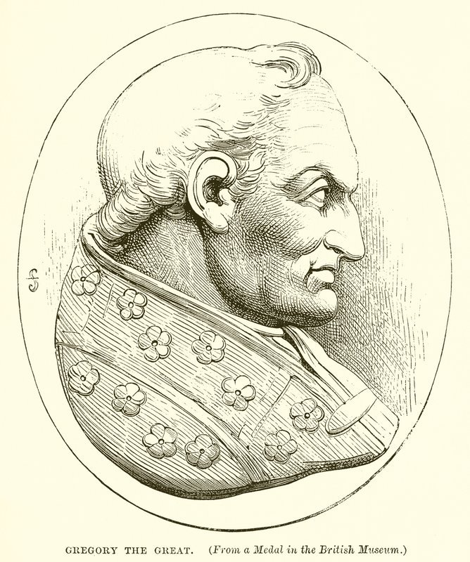 Gregorius de Grote door English School