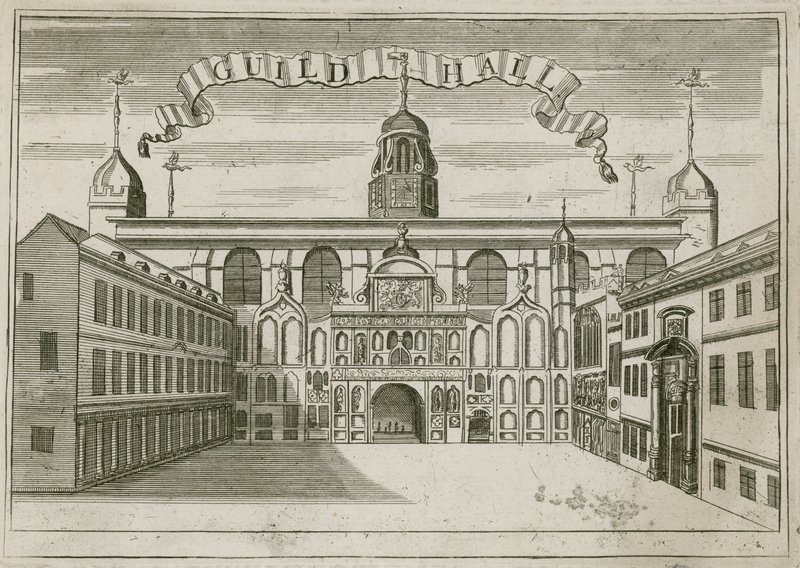Guildhall, Londen door English School